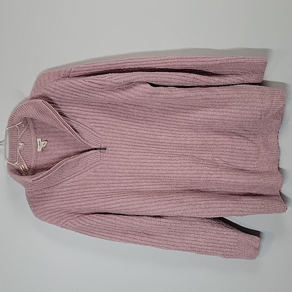 LL BEan Cozy Cloud Sweater Quarter Zip wool blend womens XL - Picture 2 of 7